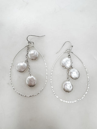 Take It Home Teardrop and Pearl Earrings