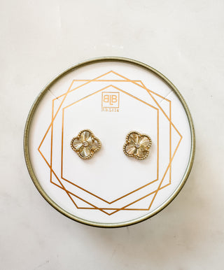 B.b.Lila Morocco Studs