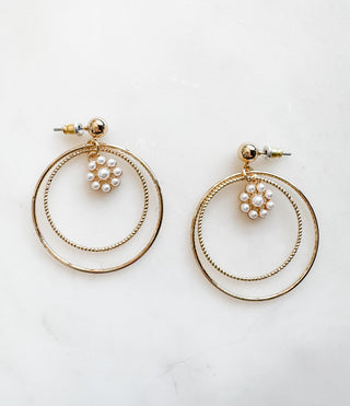 In The Garden Hoop Earring