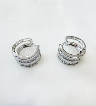 B.b.Lila Runway Hoop Earrings