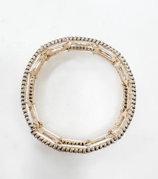 Glamour Links Stretch Bracelet