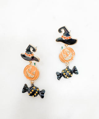 Trick-or-Treat Trio Earring