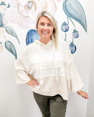 Live Simply Hooded Top