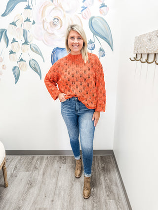 Judy Blue HW The World Awaits Skinny Jeans