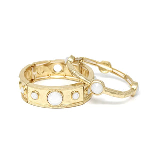 Uptown Stone Bracelet Duo