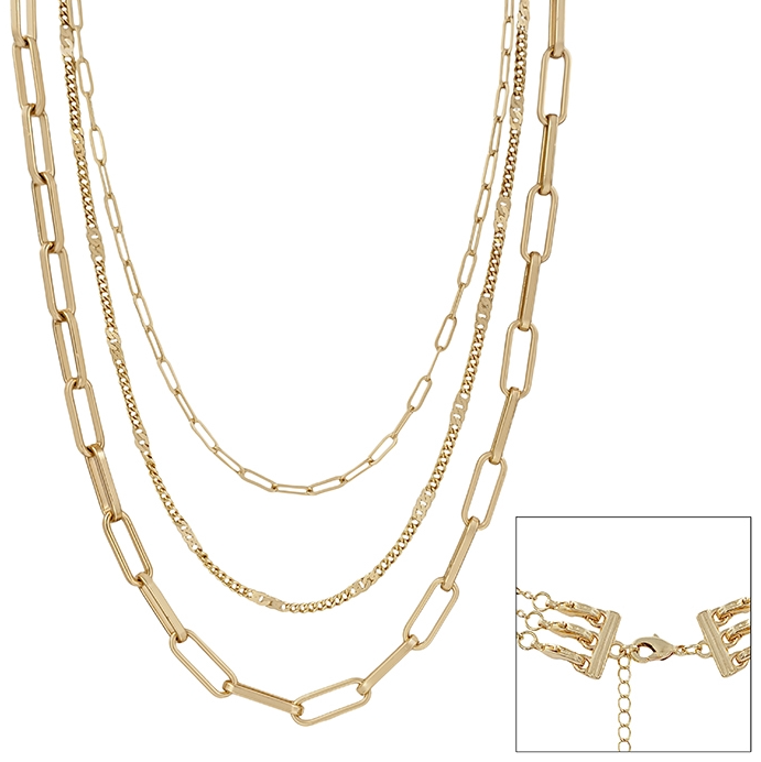Linked in Love Layered Necklace
