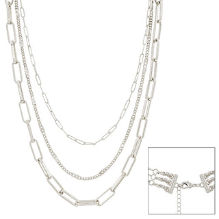 Linked in Love Layered Necklace