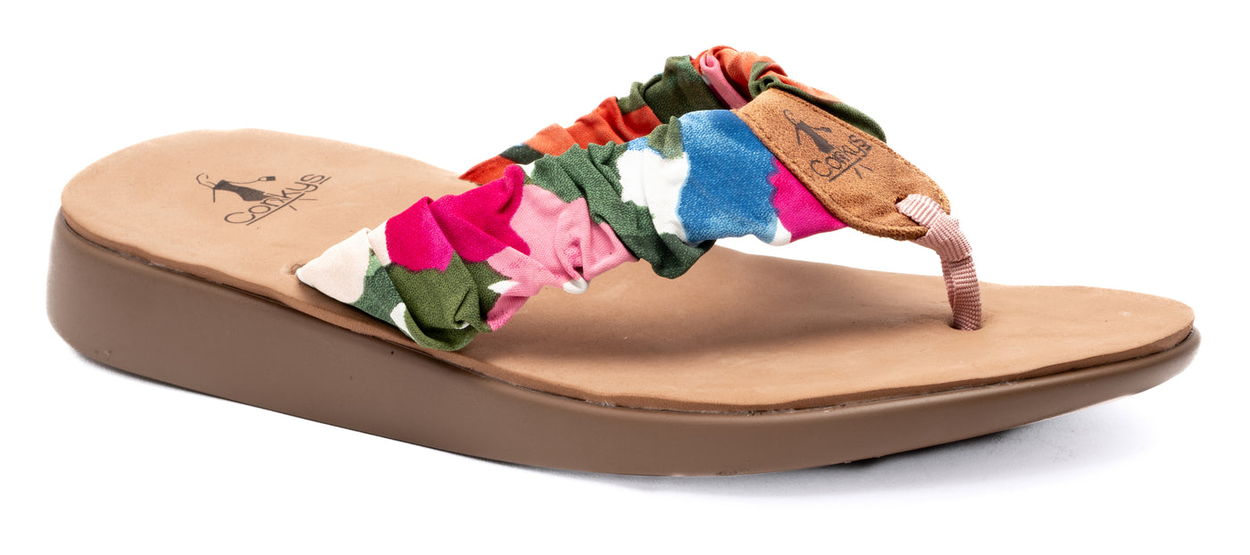 The Ripple Flip Flop - Floral