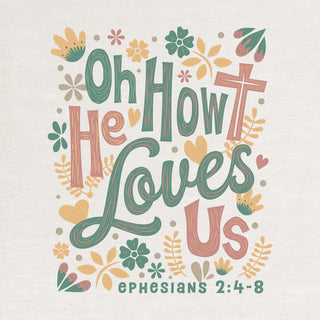 His Great Love Graphic Tee