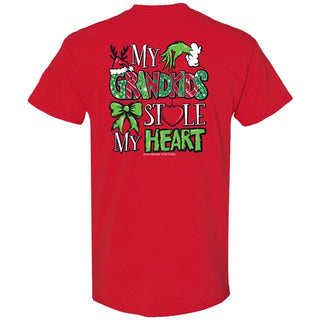 My Grandkids Stole My Heart Graphic T-Shirt
