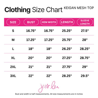 Keigan Mesh Top Ghost
