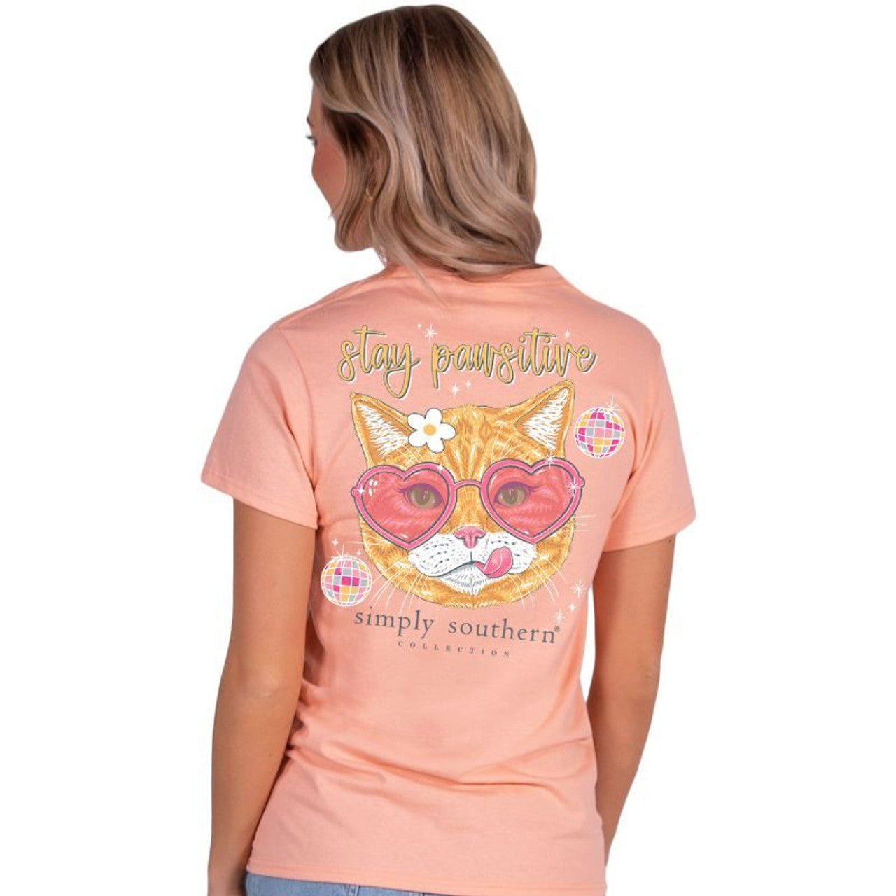 Simply Southern Stay Pawsitive Tee