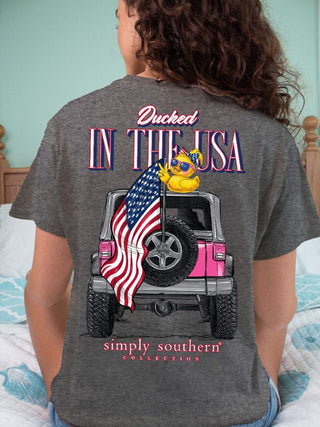 Simply Southern "Ducked In The USA" Tee