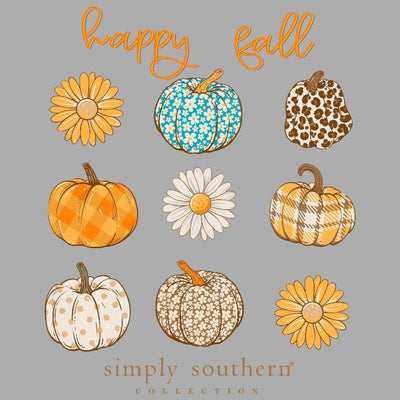 Simply Southern Happy Fall Short Sleeve