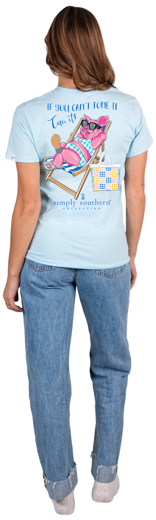 Tan It Simply Southern Graphic Tee