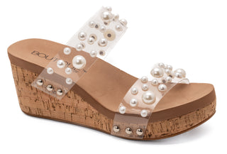 The Sangria Pearl Wedge