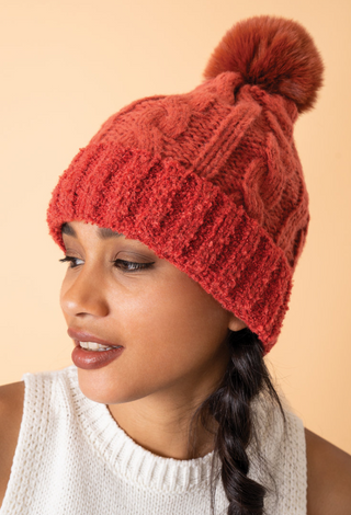 The Freya Pompom Hat