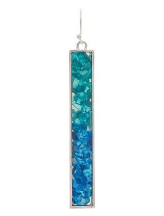 Bluewater Cascade Bar Earring