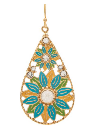 Fiesta Bloom Drop Earring