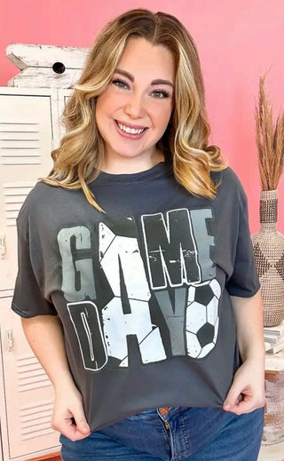 FINAL SALE: Game Day Stacked Soccer T-Shirt