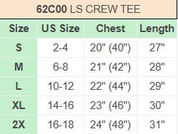 Stacked Snowmen Long Sleeve Graphic Shirt