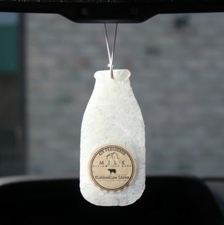 Milk Bottle Car Air Freshener