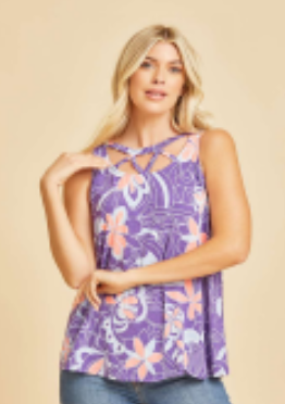 Peaches & Petals Tank