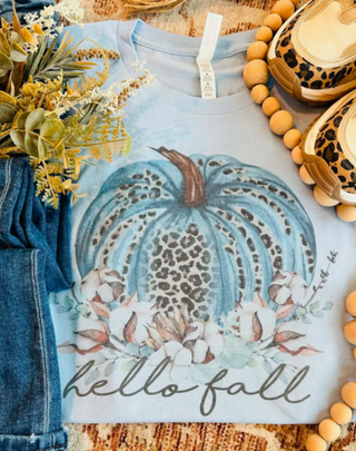 Fall Feels Hello Fall Graphic Tee