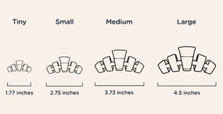 Teleties Classic Hair Clip - Holiday