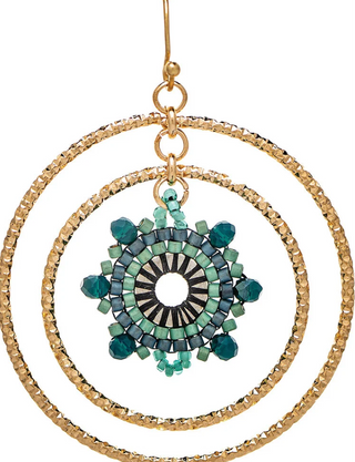 Rainforest Radiance Earrings