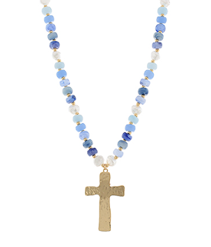 Faith & Color Cross Necklace