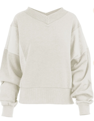 Soft Spoken V-Neck Pullover