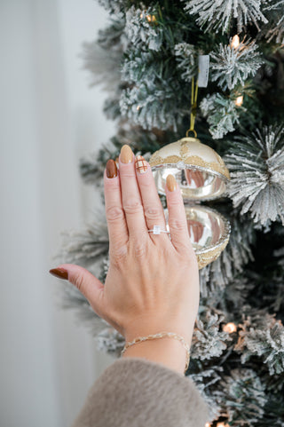 Champagne Gold Forever Ornament Keepsake