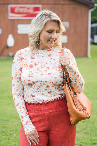 Blair Floral Long Sleeve Top