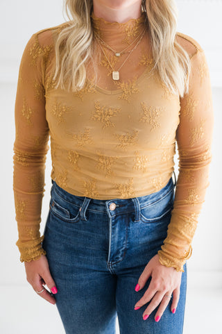 Daily Delight Sheer Top