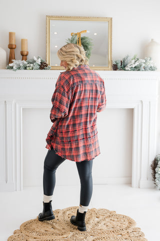 The Heritage Plaid Button Down Top