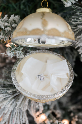 Champagne Gold Forever Ornament Keepsake