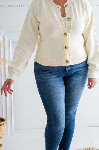 The Eliza Button Down Cardigan