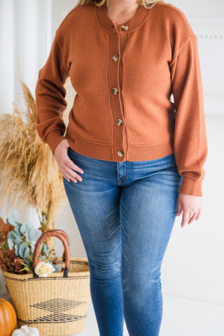 The Eliza Button Down Cardigan