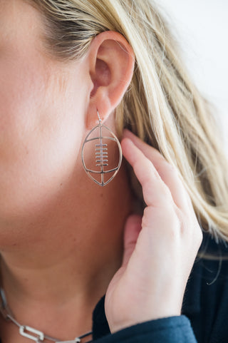 Ready To Rumble Football Earrings