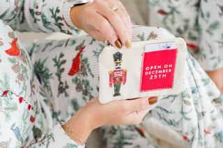 Holiday Sequin Zipper Pouches