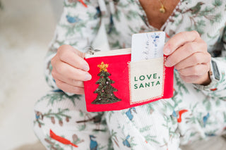 Holiday Sequin Zipper Pouches