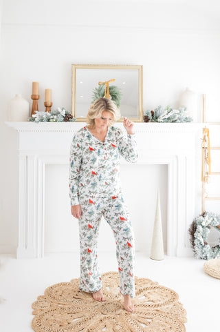 Winter Birds Pajama Pants