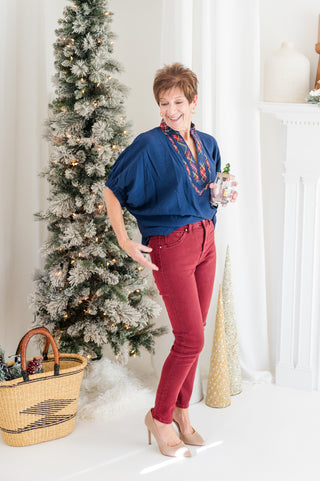 Charming And Chic Blouse