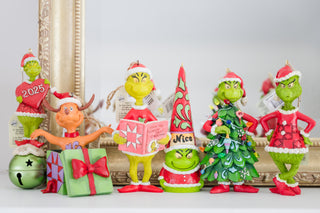 Grinch And Max Holiday Ornaments