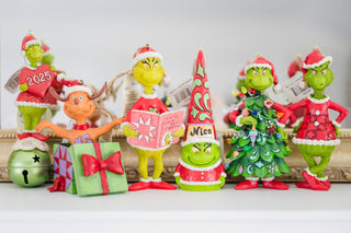 Grinch And Max Holiday Ornaments