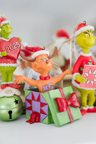 Grinch And Max Holiday Ornaments