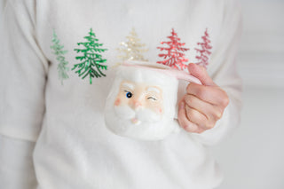Sweet Grace Santa Mug Candle