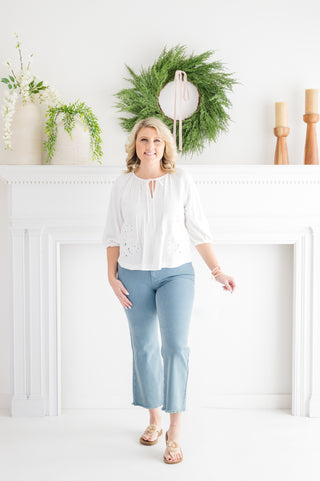 Dearest Dream Embroidered Top