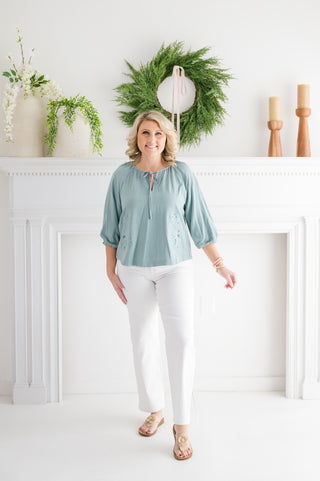 Dearest Dream Embroidered Top